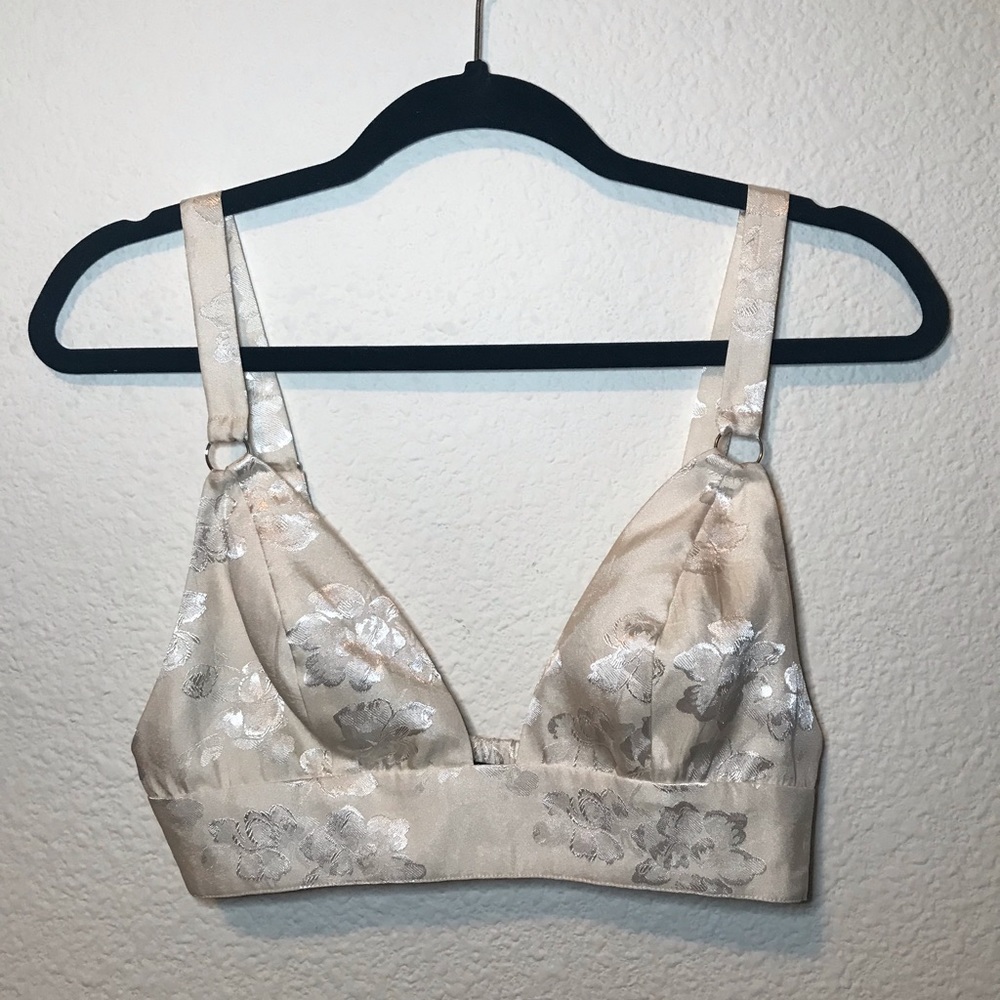 out from under Floral Baroque Bra Top